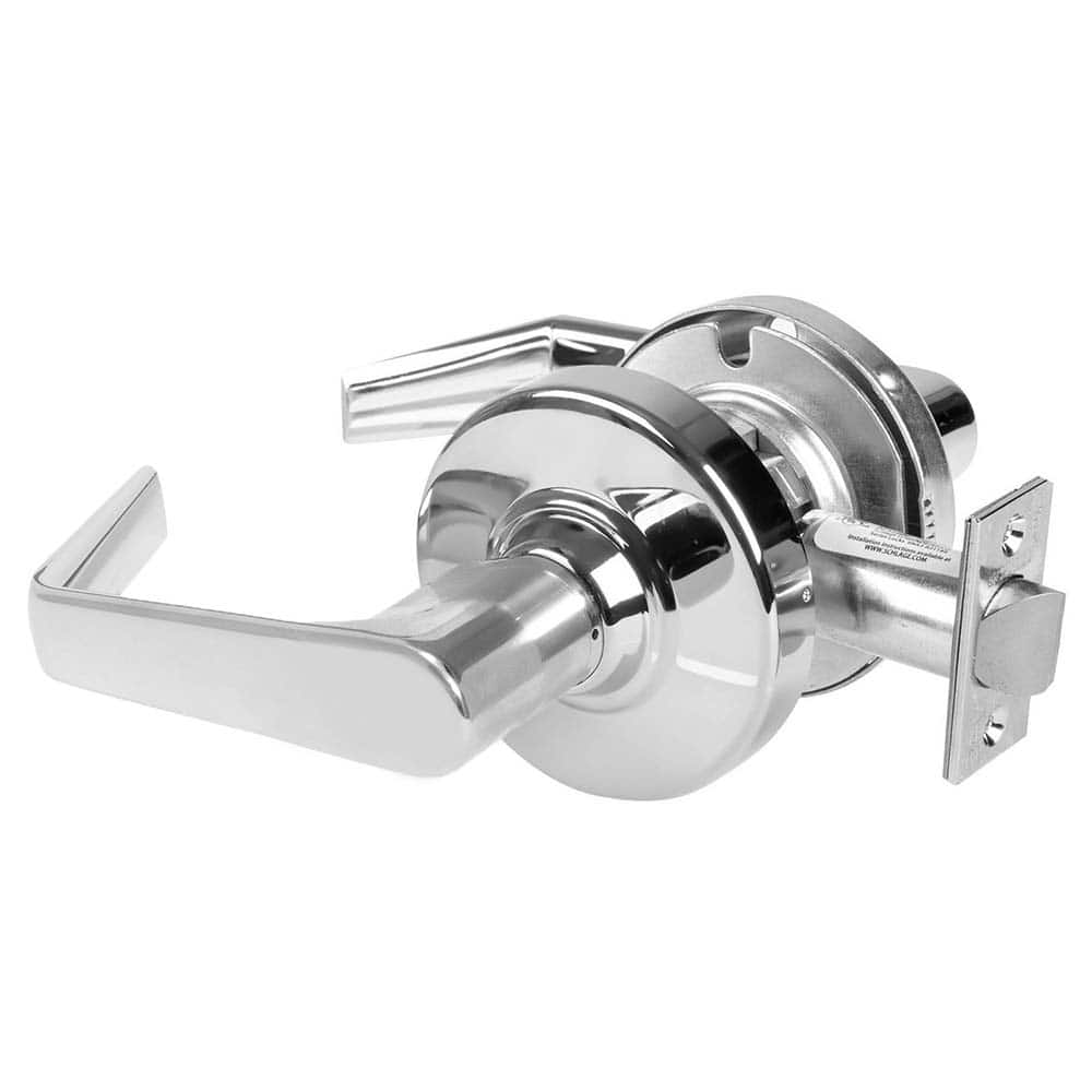 Schlage - Lever Locksets; Door Thickness: 1 3/8 - Exact Tool & Supply