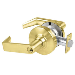 Schlage - Lever Locksets; Door Thickness: 1 3/8 - Exact Tool & Supply