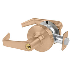 Schlage - Lever Locksets; Door Thickness: 1 3/8 - Exact Tool & Supply