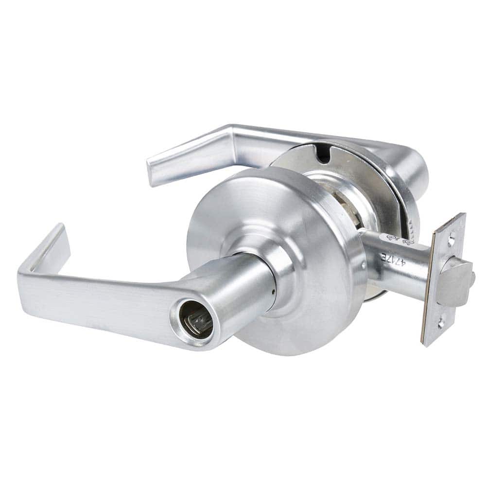 Schlage - Lever Locksets; Door Thickness: 1 3/8 - Exact Tool & Supply