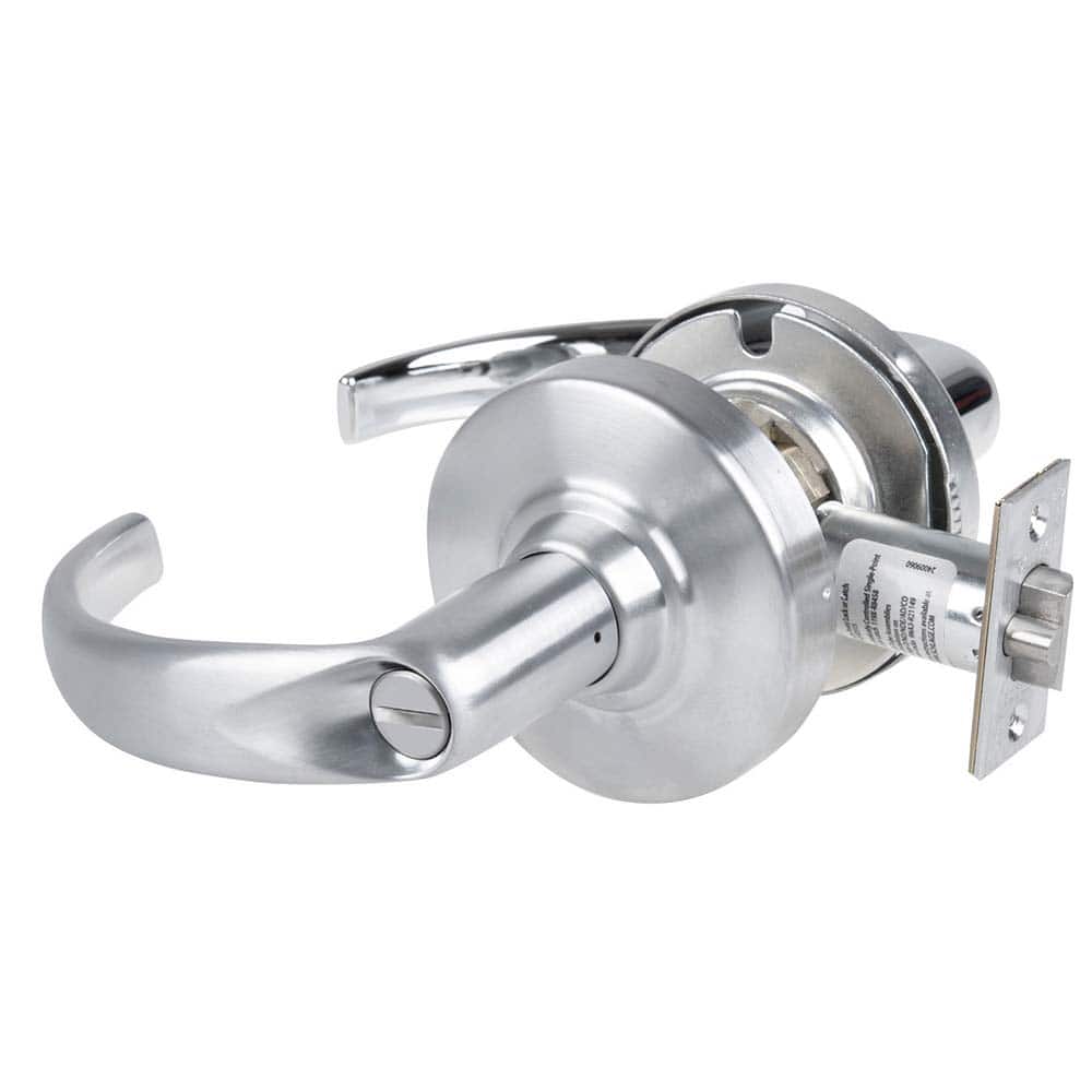 Schlage - Lever Locksets; Door Thickness: 1 3/8 - Exact Tool & Supply
