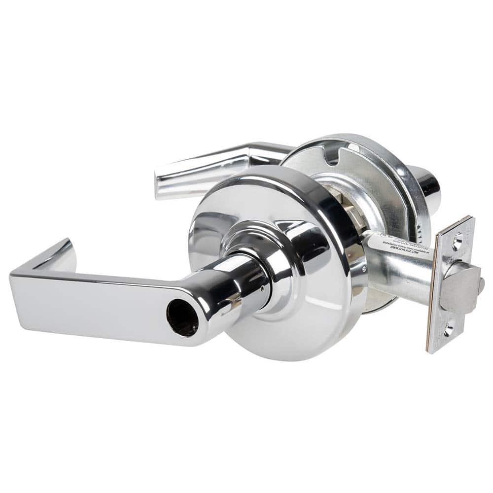 Schlage - Lever Locksets; Door Thickness: 1 3/8 - Exact Tool & Supply