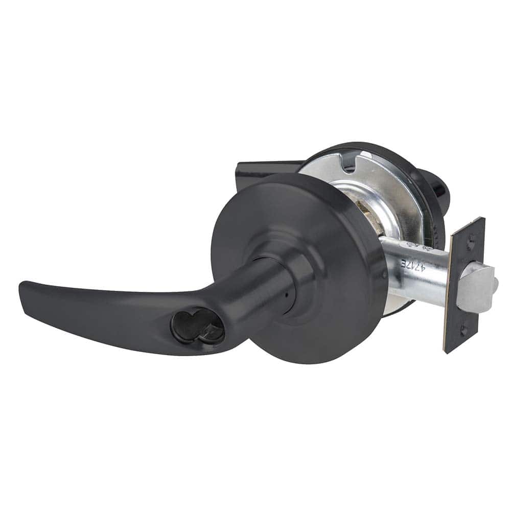 Schlage - Lever Locksets; Door Thickness: 1 3/8 - Exact Tool & Supply