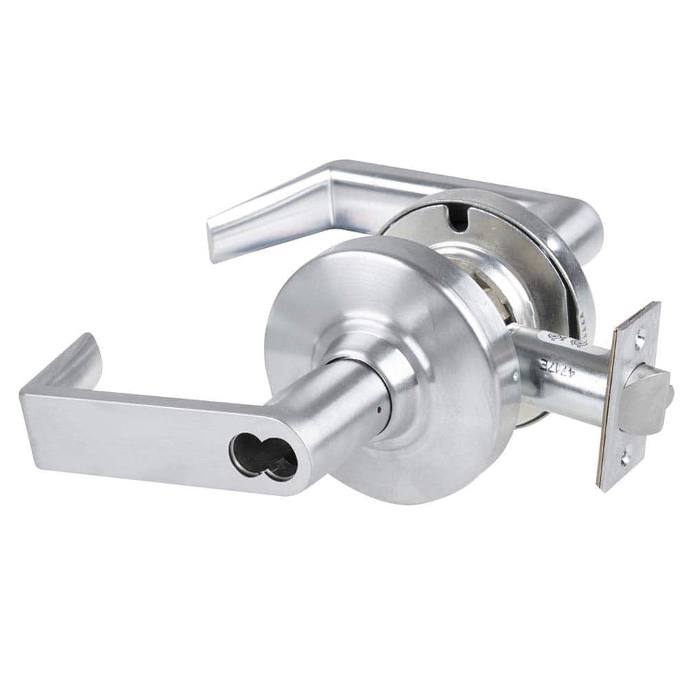 Schlage - Lever Locksets; Door Thickness: 1 3/8 - Exact Tool & Supply