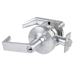 Schlage - Lever Locksets; Door Thickness: 1 3/8 - Exact Tool & Supply