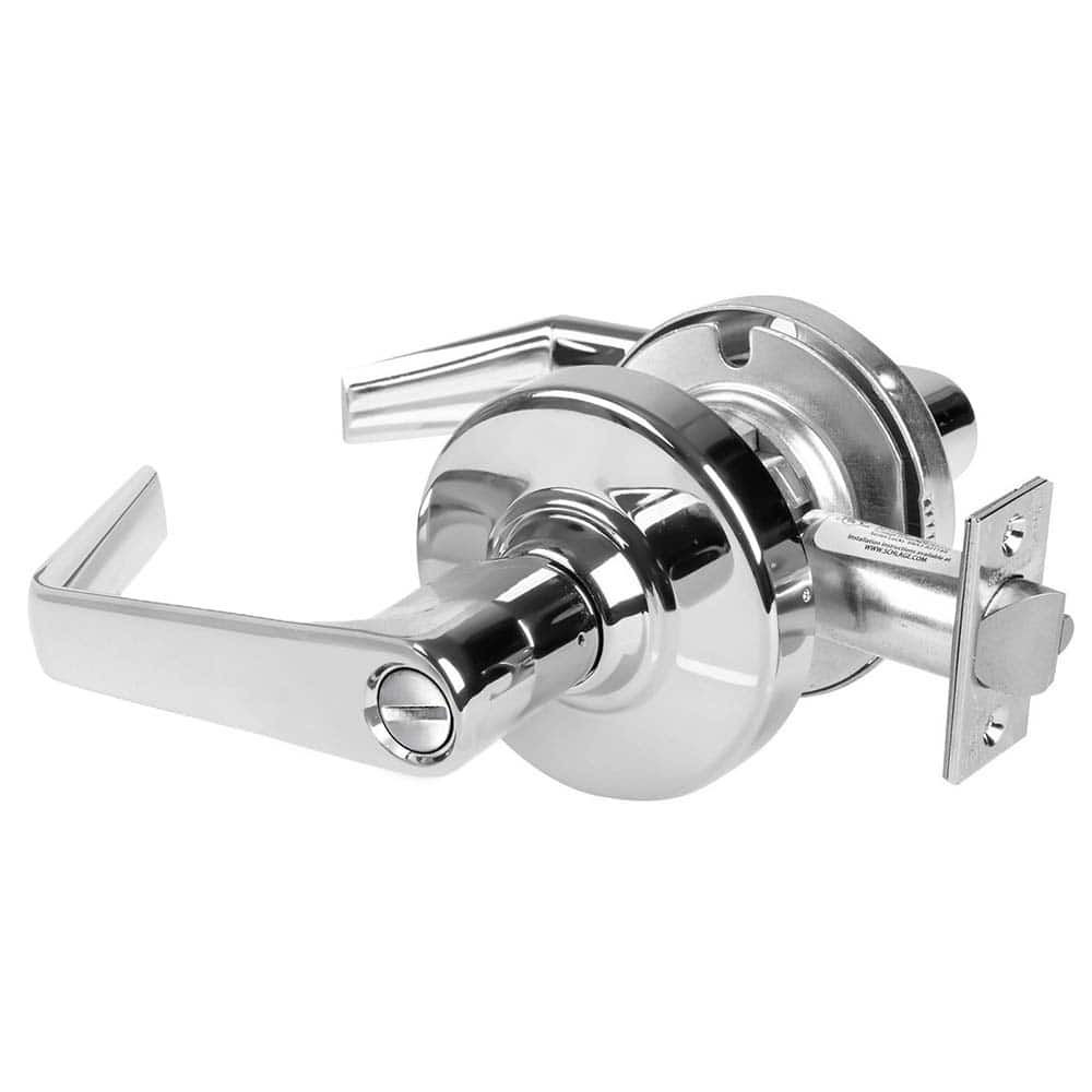Schlage - Lever Locksets; Door Thickness: 1 3/8 - Exact Tool & Supply