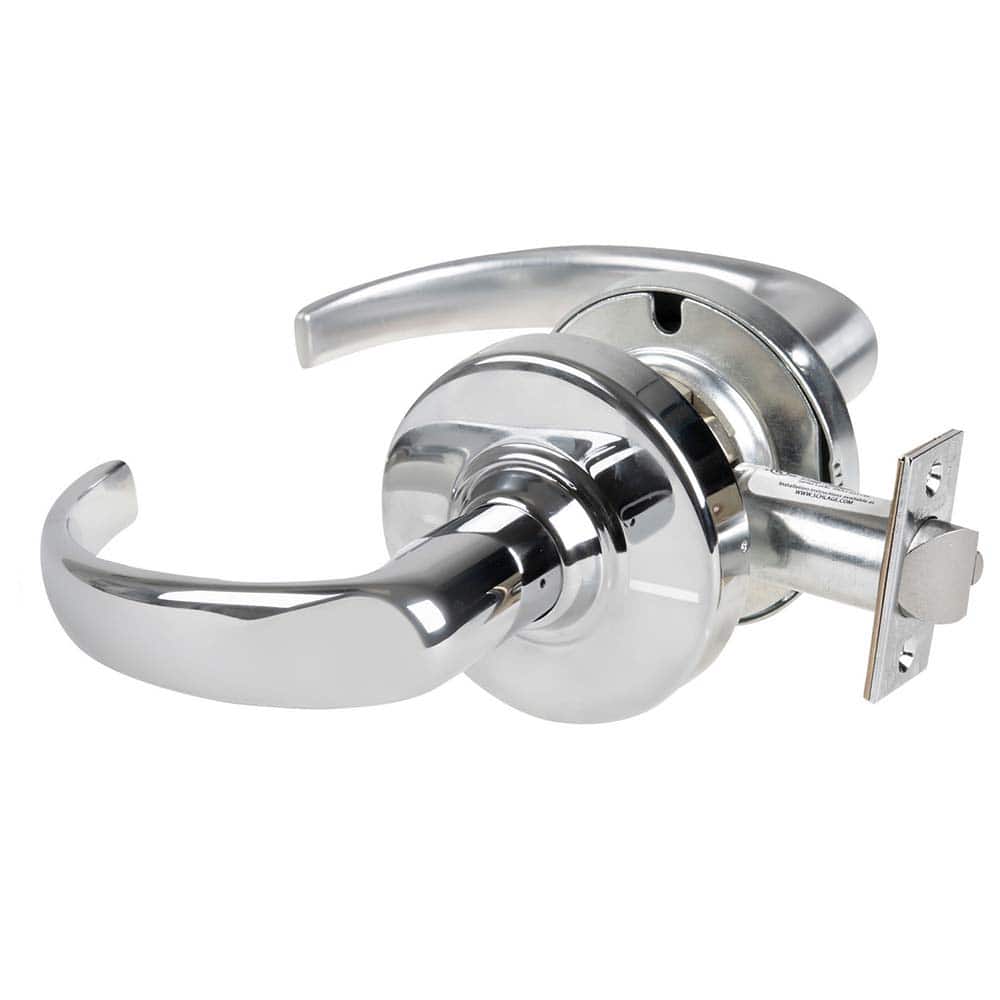Schlage - Lever Locksets; Door Thickness: 1 3/8 - Exact Tool & Supply
