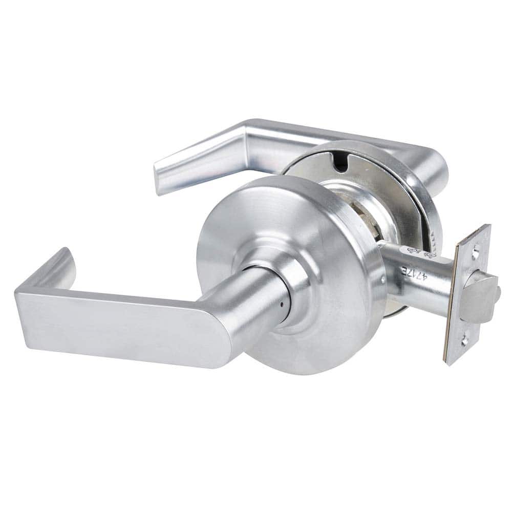 Schlage - Lever Locksets; Door Thickness: 1 3/8 - Exact Tool & Supply