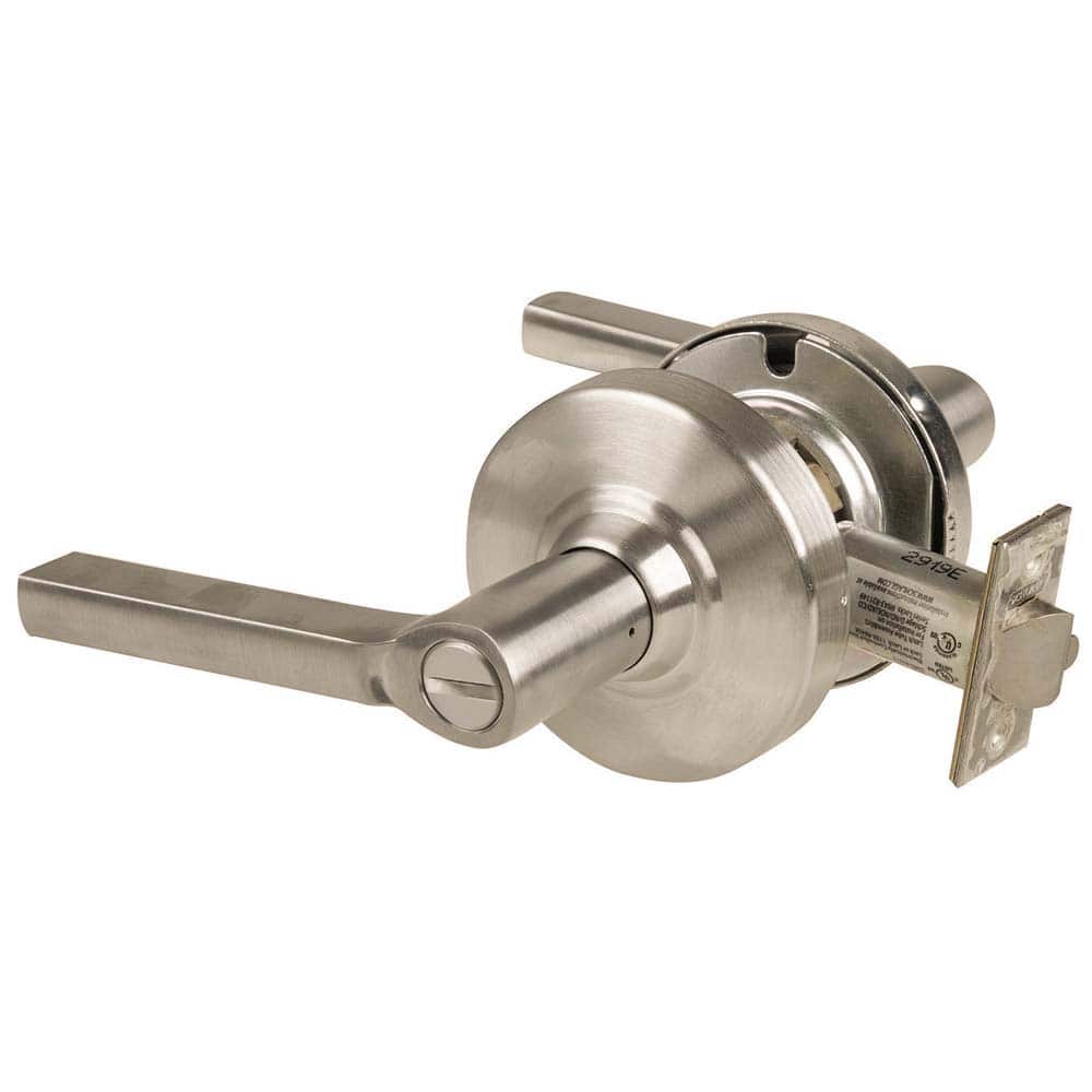 Schlage - Lever Locksets; Door Thickness: 1 3/8 - Exact Tool & Supply