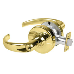 Schlage - Lever Locksets; Door Thickness: 1 3/8 - Exact Tool & Supply