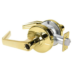 Schlage - Lever Locksets; Door Thickness: 1 3/8 - Exact Tool & Supply
