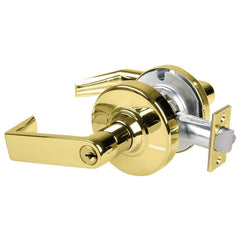 Schlage - Lever Locksets; Door Thickness: 1 3/8 - Exact Tool & Supply