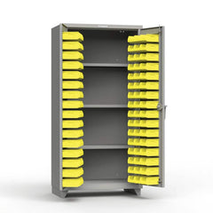 Strong Hold - Small Parts Cabinets Type: Bin Width (Inch): 36 - Exact Tool & Supply