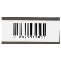 Value Collection - Label Holders Backing: Magnetic Width (Inch): 4 - Exact Tool & Supply