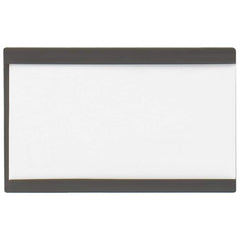 Value Collection - Label Holders Backing: Magnetic Width (Inch): 3 - Exact Tool & Supply
