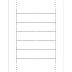 Value Collection - Label Holders Width (Inch): 3 Length (Inch): 11/16 - Exact Tool & Supply