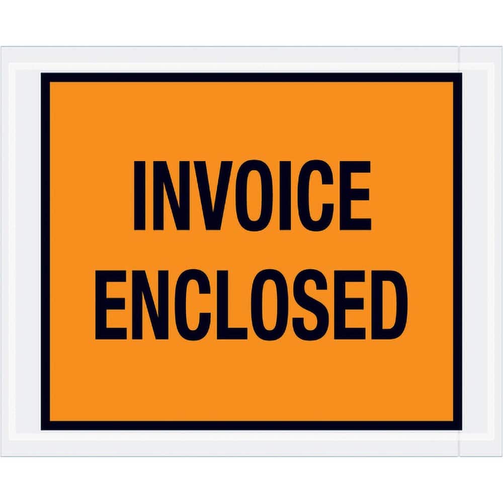 Tape Logic - Mailers, Sheets & Envelopes Type: Invoice Enclosed Envelopes Style: Envelope - Exact Tool & Supply