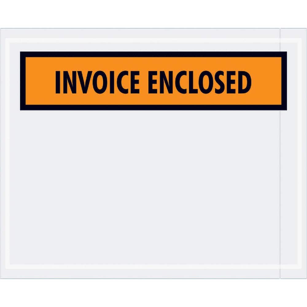 Tape Logic - Mailers, Sheets & Envelopes Type: Invoice Enclosed Envelopes Style: Envelope - Exact Tool & Supply