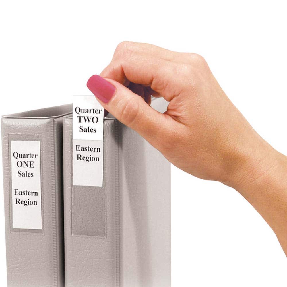 Value Collection - Document Protectors Type: Self-Adhesive Holder Width (Inch): 1 - Exact Tool & Supply