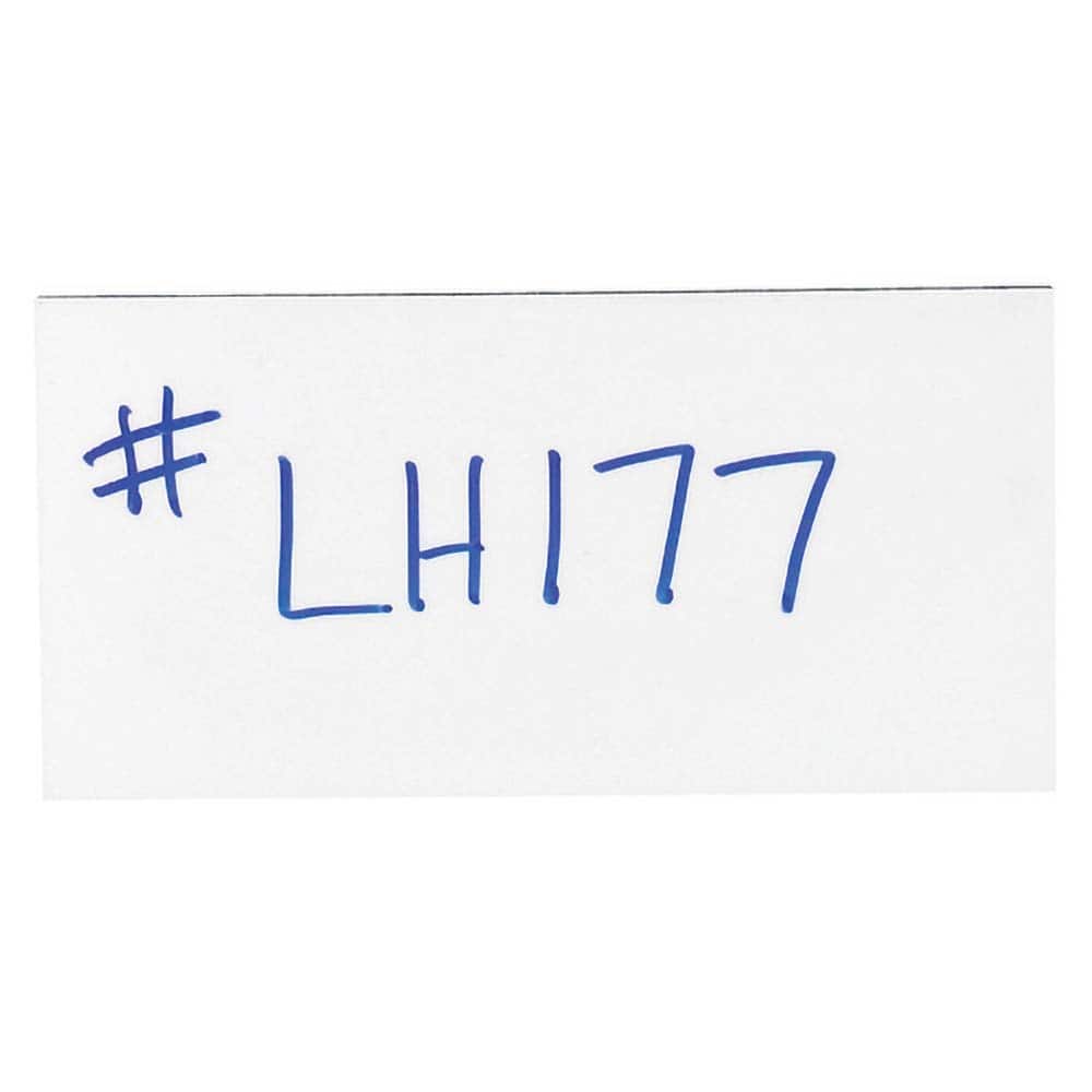 Value Collection - Label Holders Backing: Magnetic Width (Inch): 4 - Exact Tool & Supply