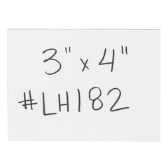Value Collection - Label Holders Backing: Magnetic Width (Inch): 4 - Exact Tool & Supply