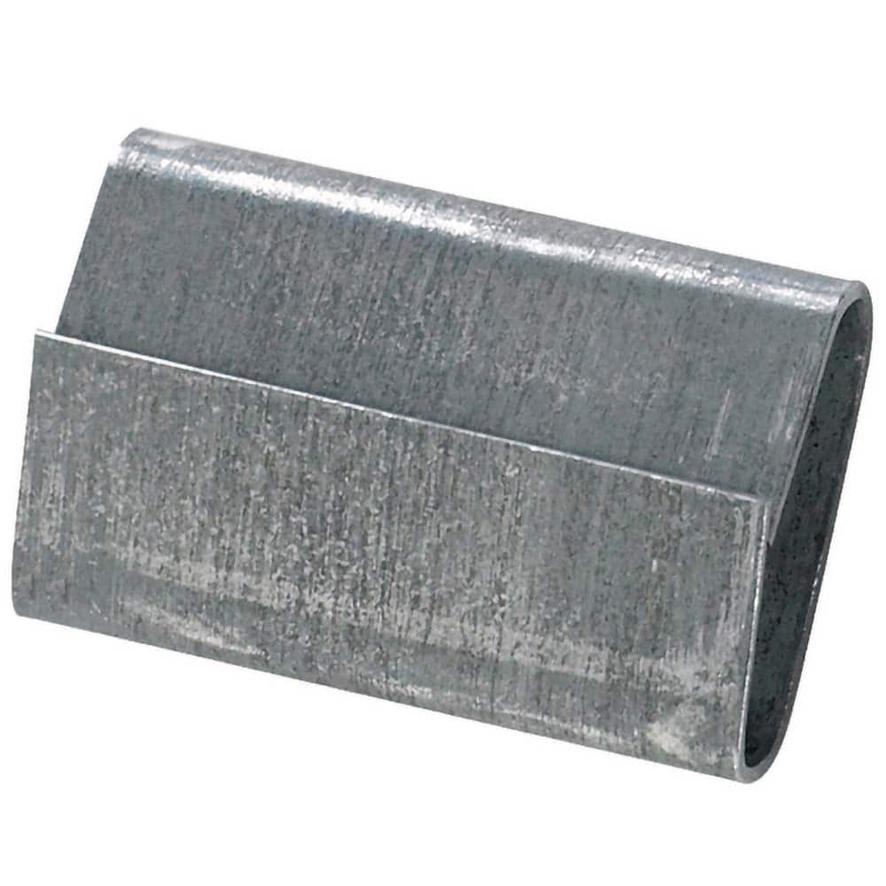 Value Collection - Strapping Seals & Buckles Type: Steel Strapping Seals - Closed/Thread On Width (Inch): 5/8 - Exact Tool & Supply