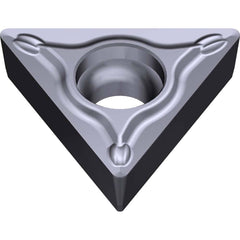 TPMT631ESU-AC5015S Carbide Turning Insert Absotech Bronze Finish, 0.3228″ Long, 0.1874″ Inscribed Circle, 0.0157″ Corner Radius, 0.0937″ Thick, 60° Included Angle, Series AC5000S
