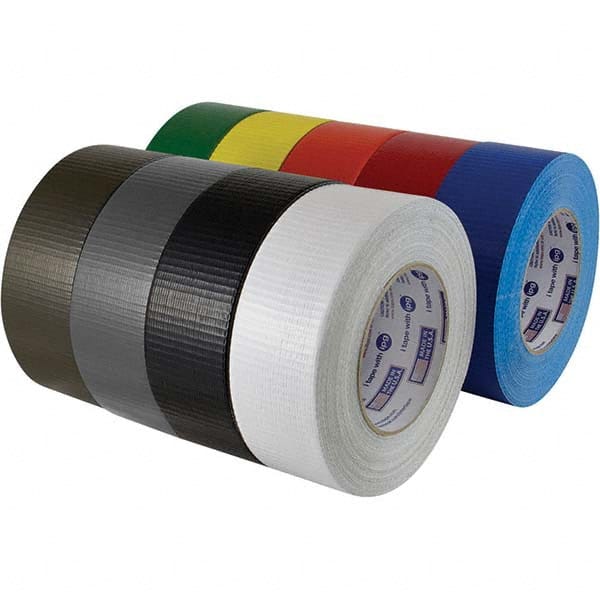 Intertape - 54.8m x 48mm x 9 mil Orange Polyethylene Film Duct Tape - Exact Tool & Supply
