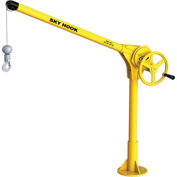 Sky Hook - 500 Lb Steel Lifting Hook Crane - Exact Tool & Supply