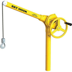 Sky Hook - 250 Lb Steel Lifting Hook Crane - Exact Tool & Supply