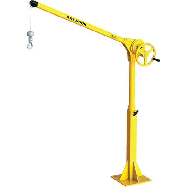 Sky Hook - 500 Lb Steel Lifting Hook Crane - Exact Tool & Supply