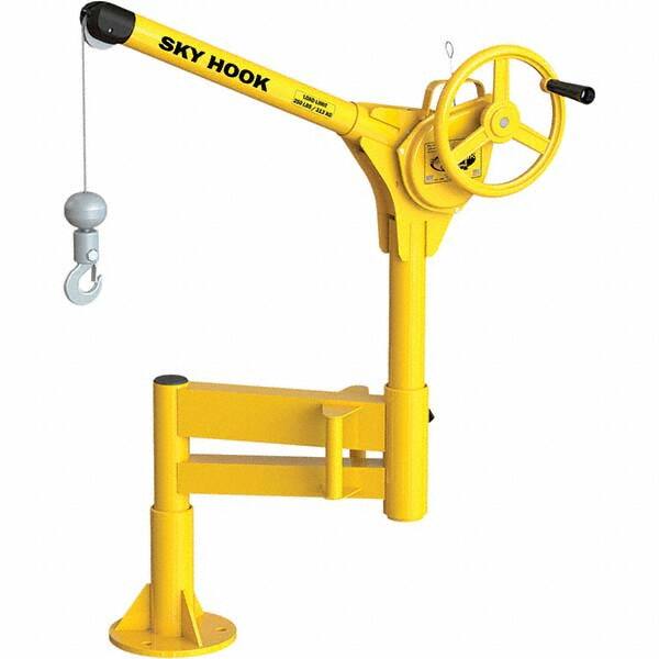 Sky Hook - 500 Lb Steel Lifting Hook Crane - Exact Tool & Supply
