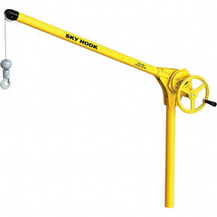Sky Hook - 500 Lb Steel Lifting Hook Crane - Exact Tool & Supply