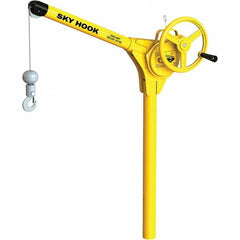 Sky Hook - 500 Lb Steel Lifting Hook Crane - Exact Tool & Supply