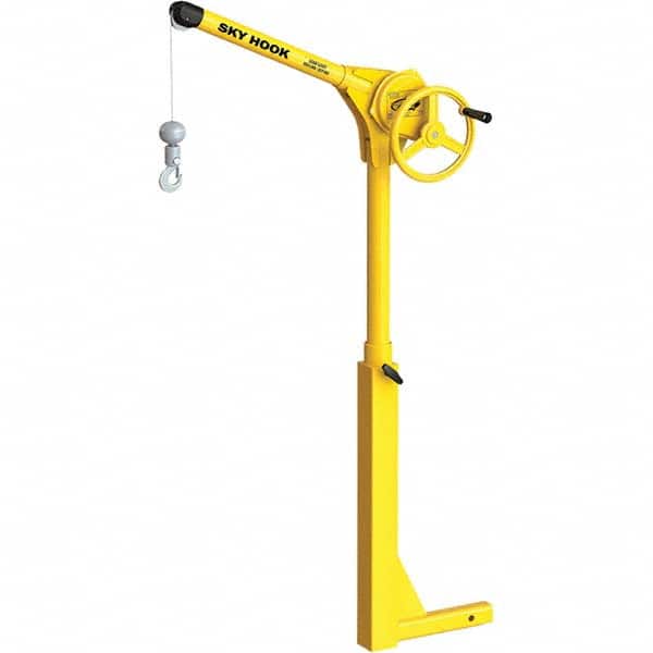 Sky Hook - 500 Lb Steel Lifting Hook Crane - Exact Tool & Supply