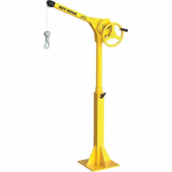 Sky Hook - 500 Lb Steel Lifting Hook Crane - Exact Tool & Supply