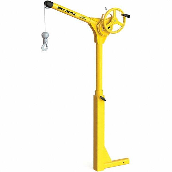 Sky Hook - 500 Lb Steel Lifting Hook Crane - Exact Tool & Supply