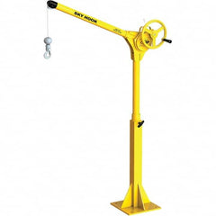 Sky Hook - 500 Lb Steel Lifting Hook Crane - Exact Tool & Supply