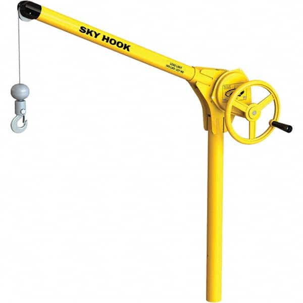 Sky Hook - 500 Lb Steel Lifting Hook Crane - Exact Tool & Supply