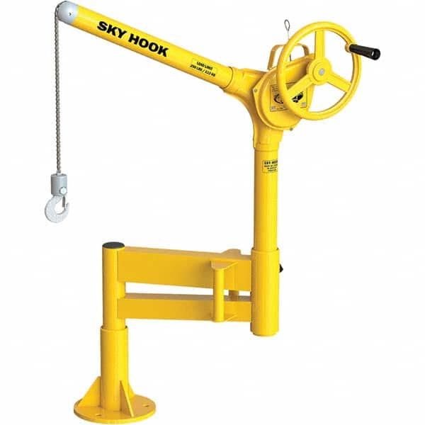 Sky Hook - 500 Lb Steel Lifting Hook Crane - Exact Tool & Supply