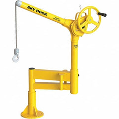 Sky Hook - 500 Lb Steel Lifting Hook Crane - Exact Tool & Supply