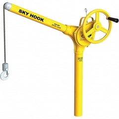 Sky Hook - 250 Lb Steel Lifting Hook Crane - Exact Tool & Supply