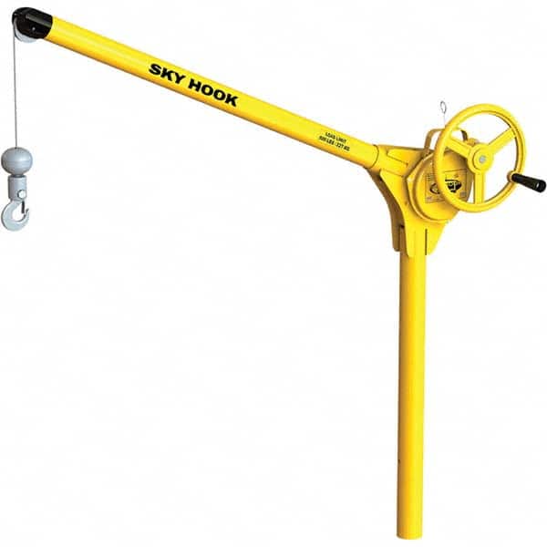 Sky Hook - 500 Lb Steel Lifting Hook Crane - Exact Tool & Supply