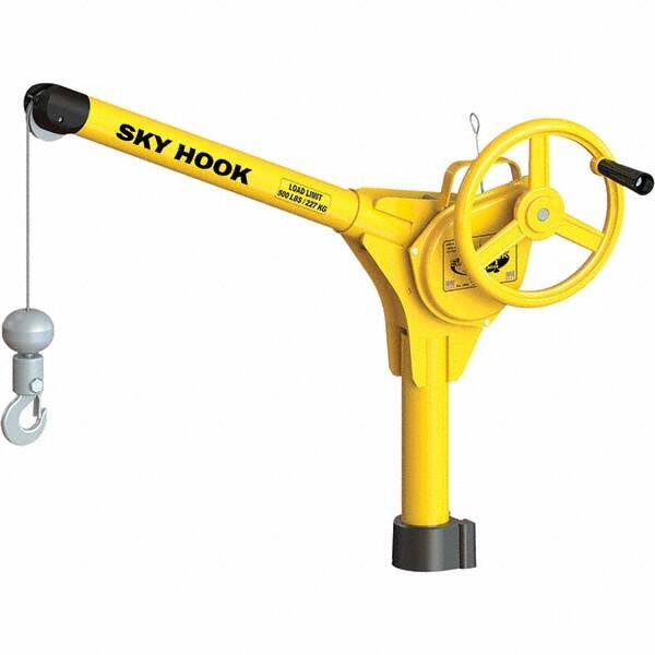 Sky Hook - 500 Lb Steel Lifting Hook Crane - Exact Tool & Supply