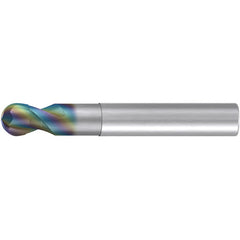 1/8 HM AL BALL SH 2FL CRN - Exact Tool & Supply