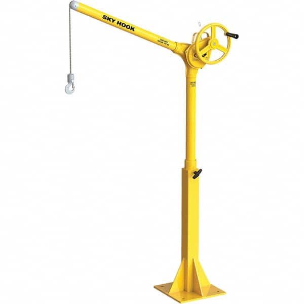 Sky Hook - 500 Lb Steel Lifting Hook Crane - Exact Tool & Supply