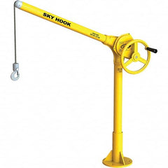 Sky Hook - 500 Lb Steel Lifting Hook Crane - Exact Tool & Supply