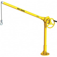 Sky Hook - 500 Lb Steel Lifting Hook Crane - Exact Tool & Supply