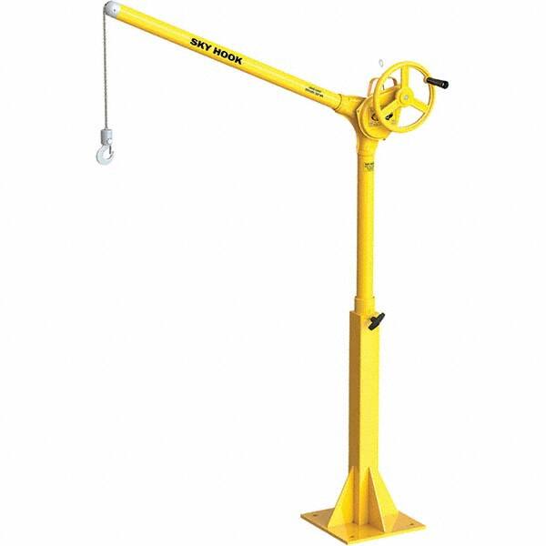 Sky Hook - 500 Lb Steel Lifting Hook Crane - Exact Tool & Supply