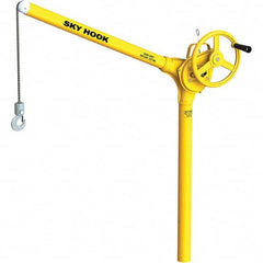 Sky Hook - 500 Lb Steel Lifting Hook Crane - Exact Tool & Supply